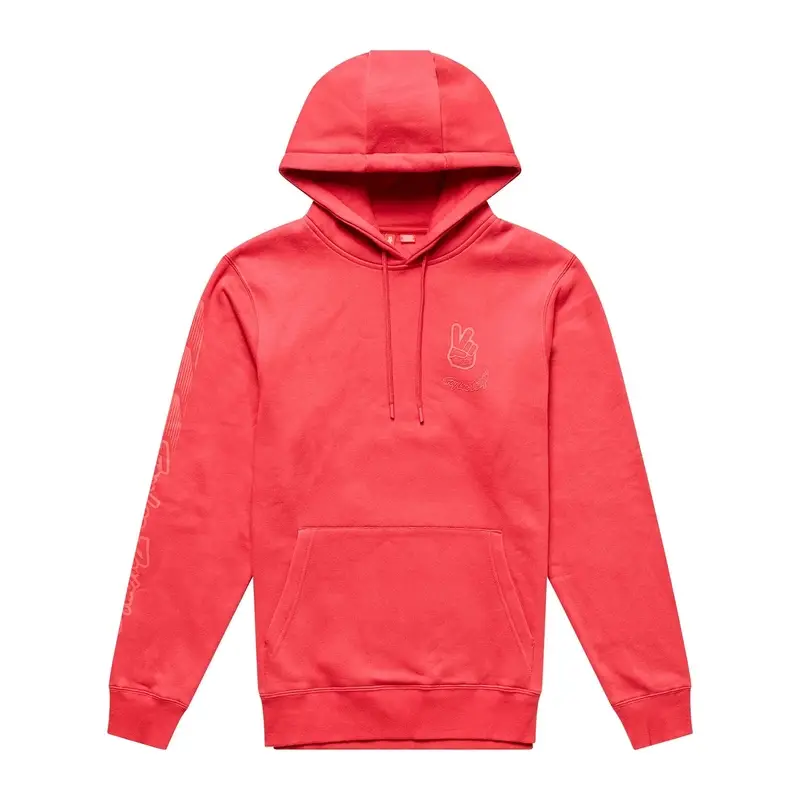 Sudadera con Capucha Peace Out Escarlata Talla XL - image