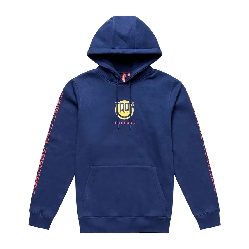 Sudadera con Capucha Happy Dayz Azul Marino Talla L - image