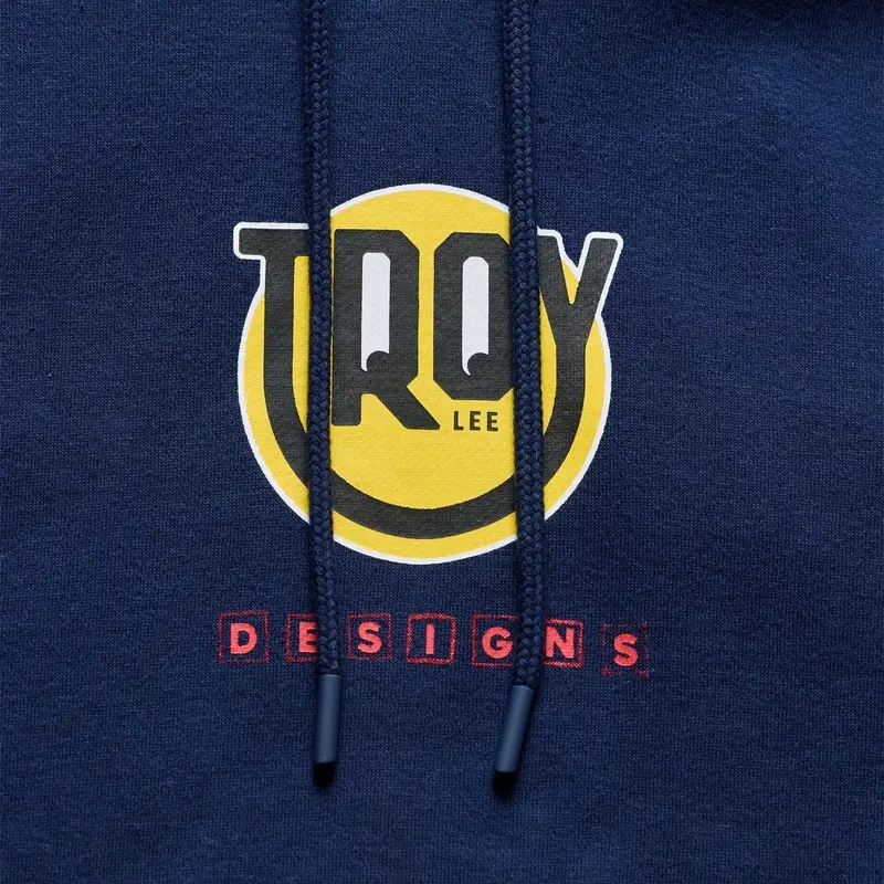 Sudadera con Capucha Happy Dayz Azul Marino Talla L #2