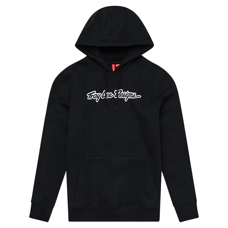 Signature Hooded Sweatshirt Black Size M - image