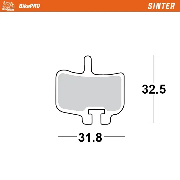 Sinter Bike Brake Pads ideal for sintered bikes and e-bikes - Hayes #2