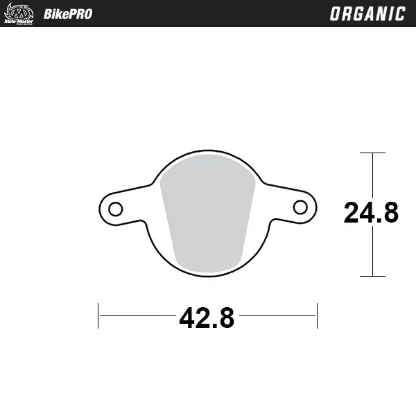 Organic Bicycle Brake Pads with resin compound for low noise - Magura Clara, Louis #2