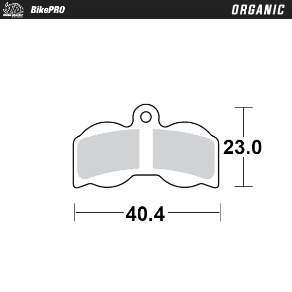 Organische Fahrradbremsbeläge mit Harzmischung für geringe Geräuschentwicklung – Hope XC4 #2