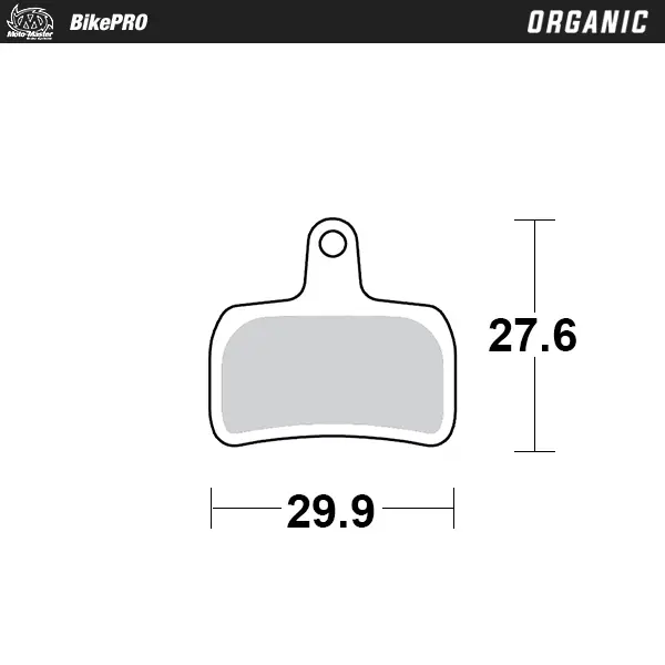 Organische Fahrradbremsbeläge mit Harzmischung für geringe Geräuschentwicklung – Hope Mini #2