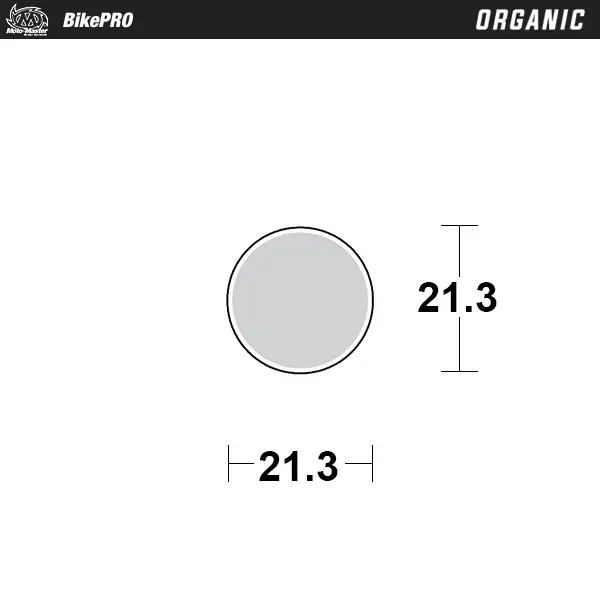 Organic Bicycle Brake Pads with resin compound for low noise - Clark CMD-5, CMD-7 #2