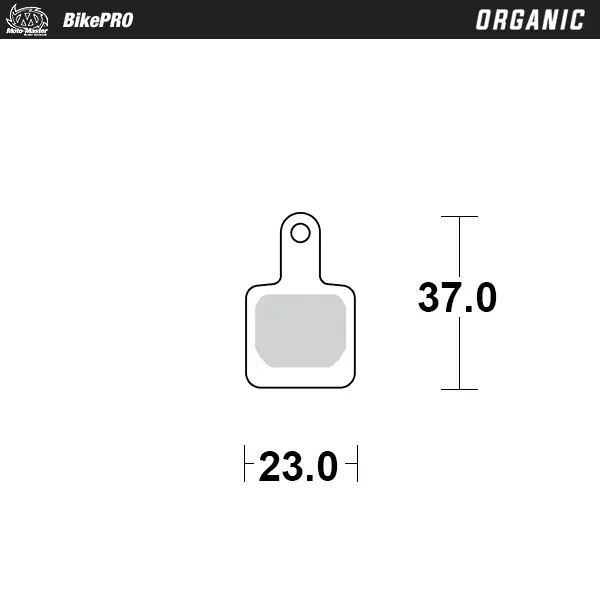 Plaquettes de frein de vélo organiques avec composé de résine pour un faible bruit - Suntour DB #2