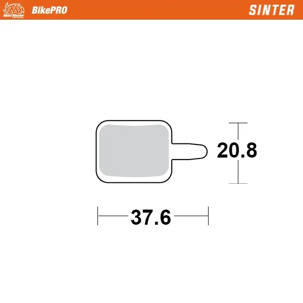 Sinter Bike Brake Pads ideal for sintered bikes and e-bikes - Assess E-Solex, Mechanical #2