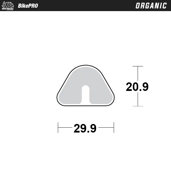 Organische Fahrradbremsbeläge mit Harzmischung für geringe Geräuschentwicklung – Diatech Twin Cam #2