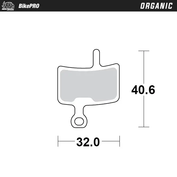 Organische Fahrradbremsbeläge mit Harzmischung für geringe Geräuschentwicklung – Diatech Anchor #2