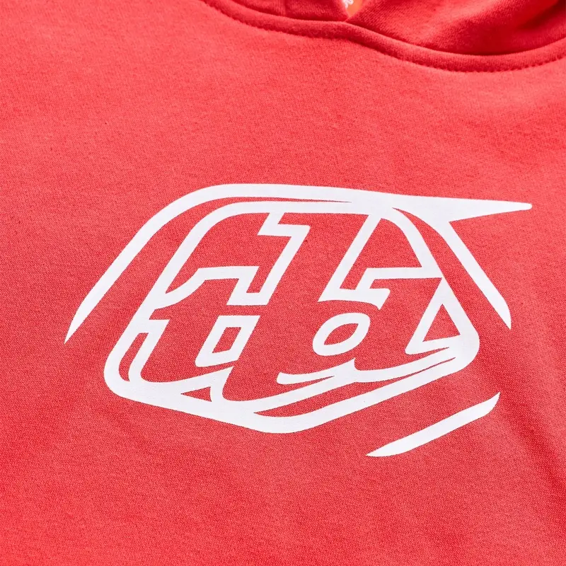 Sudadera con Capucha Insignia Niño Escarlata Talla S #2