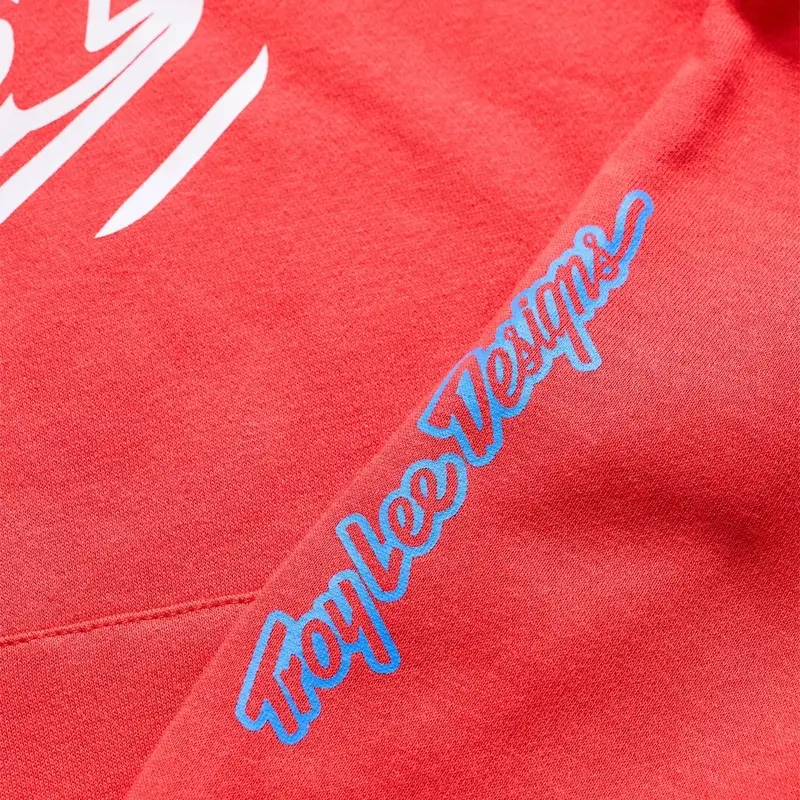 Sudadera con Capucha Insignia Niño Escarlata Talla S #5