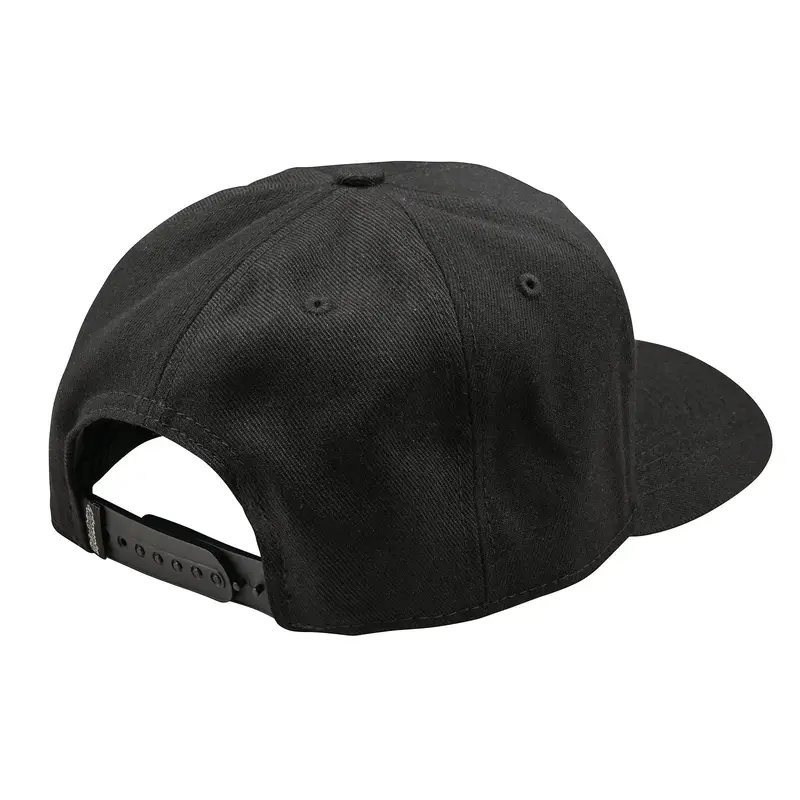 Snapback Curved Badge Cap Black One Size #1