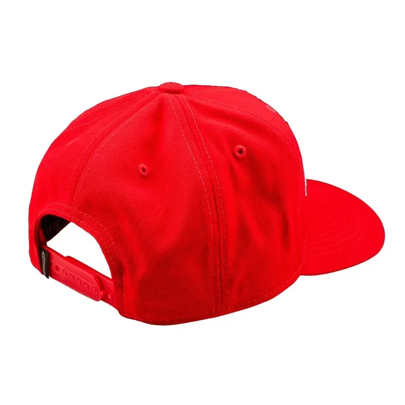 Boné Snapback Curvado Assinatura Vermelho Tamanho Único #1