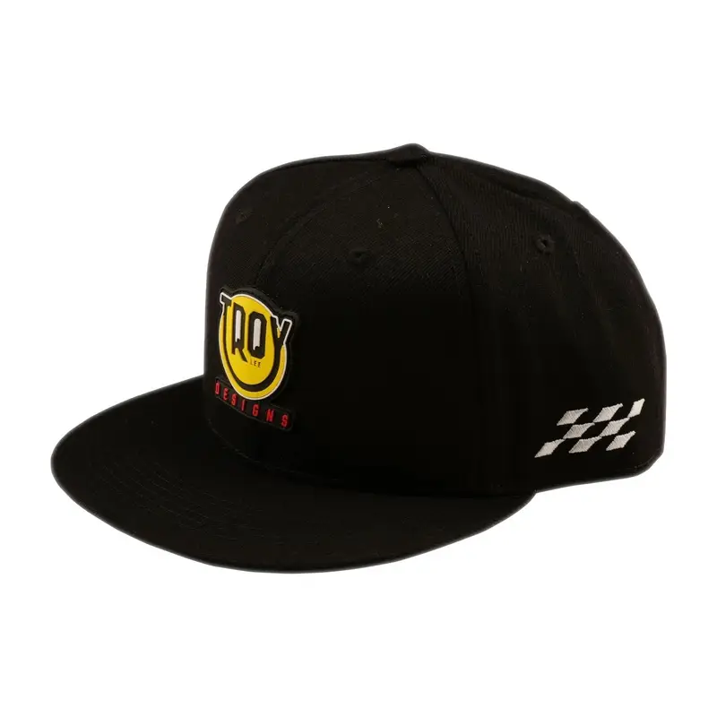 Snapback Flat Happy Dayz Black One Size - image