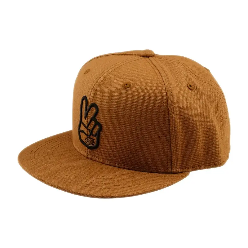 Casquette Snapback Flat Peace Out Sienna Taille Unique - image