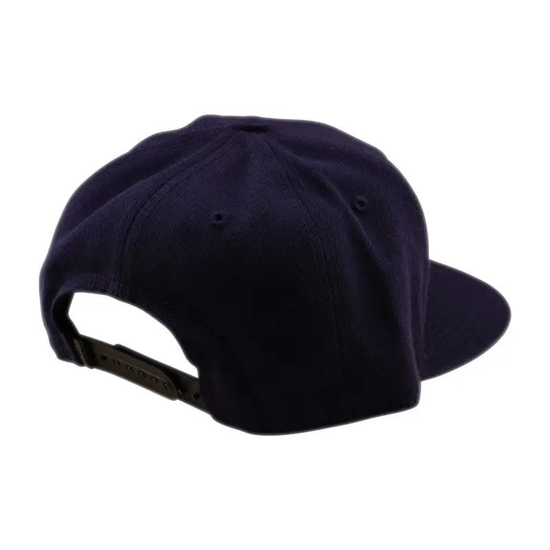 Snapback Cap Flat Imprint Indigo One Size #1