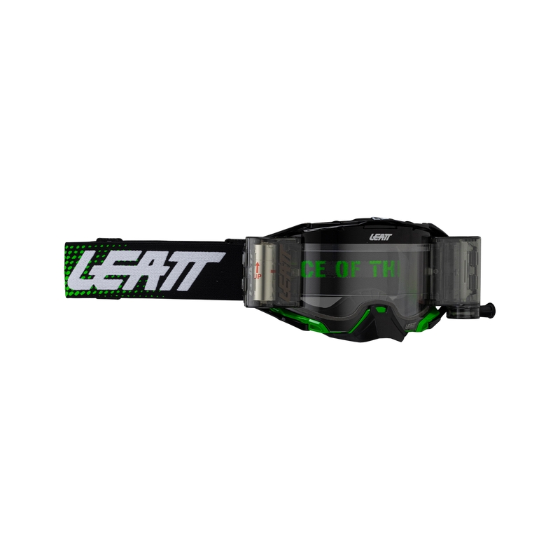 Maschera MTB Velocity 6.5 Roll-Off Verde Lente Trasparente 83%