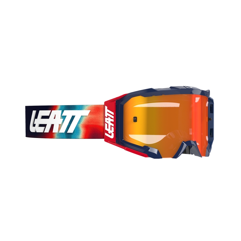 Maschera MTB Velocity 5.5 Iriz Blu/Rosso Lente Rosso 28%