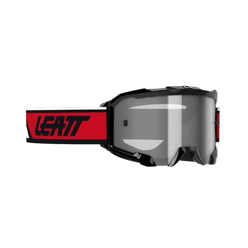 Maschera MTB Velocity 4.5 Iriz Rosso Lente Argento 50% - image