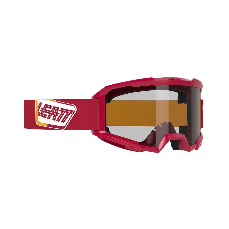 Maschera MTB Vizion 2.5 Rosso Lente Trasparente 90% - image