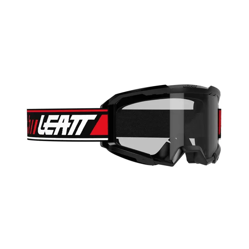 Maschera MTB Vizion 2.5 Nero/Rosso Lente Trasparente 90% - image
