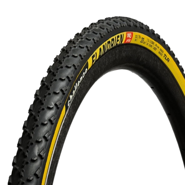 Copertone Gravel Handmade Flandren Pro 700x33 TLR Smart Superpolyester Latex Nero/Para