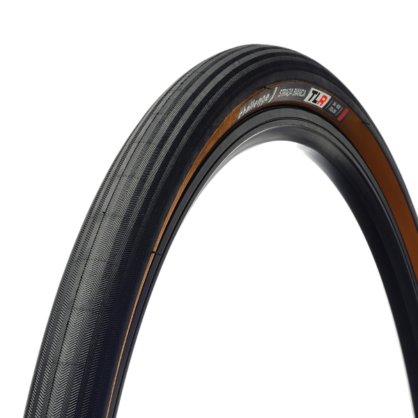 Sin tubeless vulcanizado bianca carrera 700x36, 120tpi, nylon, tlr, marrón
