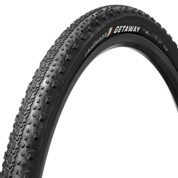 Carrera de escapada vulcanizada sin tubeless 700x40, 120tpi, nylon, TLR, negro