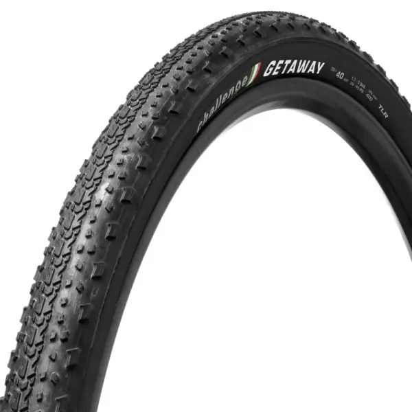 Carrera de escapada vulcanizada sin tubeless 700x40, 120tpi, nylon, TLR, negro - image