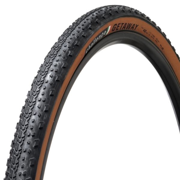 Carrera de escapada vulcanizada sin tubeless 700x40, 120tpi, nylon, TLR, Marrone