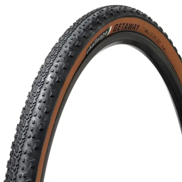 Carrera de escapada vulcanizada sin tubeless 700x40, 120tpi, nylon, TLR, Marrone - image