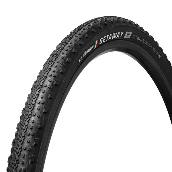 Copertone Gravel Handmade Getaway Xp 700x40 TLR Superpolyester Nero - image
