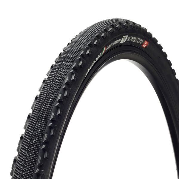 Neumático vulcanizado con raza de gramíne de grava 700x42, 120tpi, nylon, negro