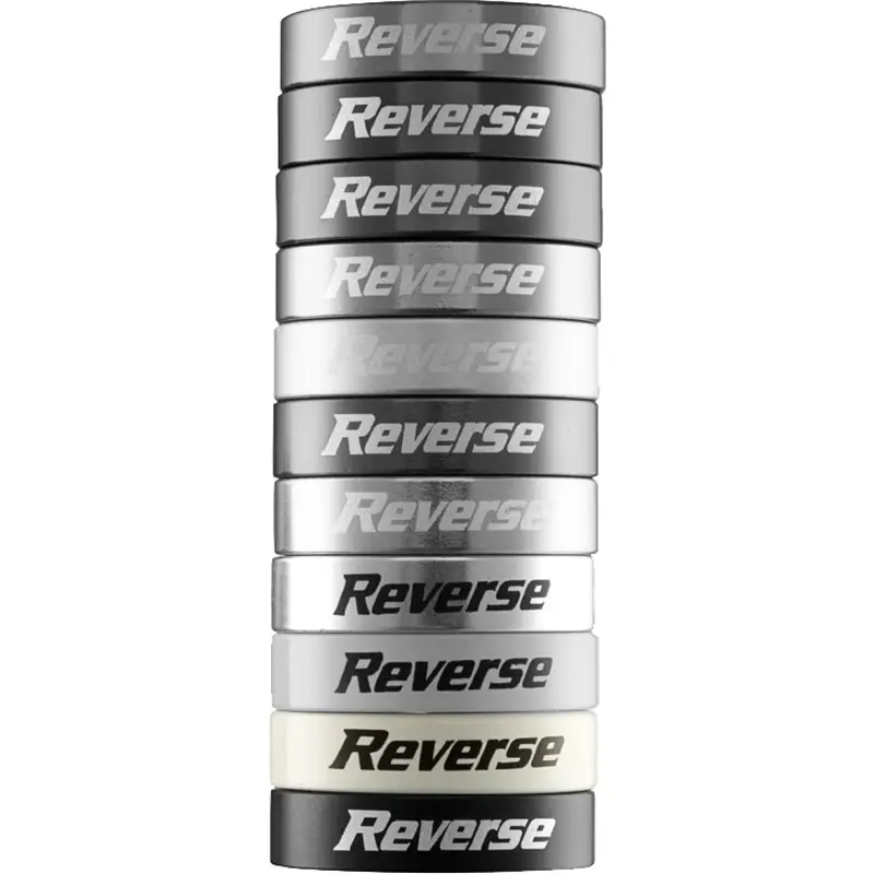 Set Anelli di Bloccaggio Manopole Lock-On Bianco #1