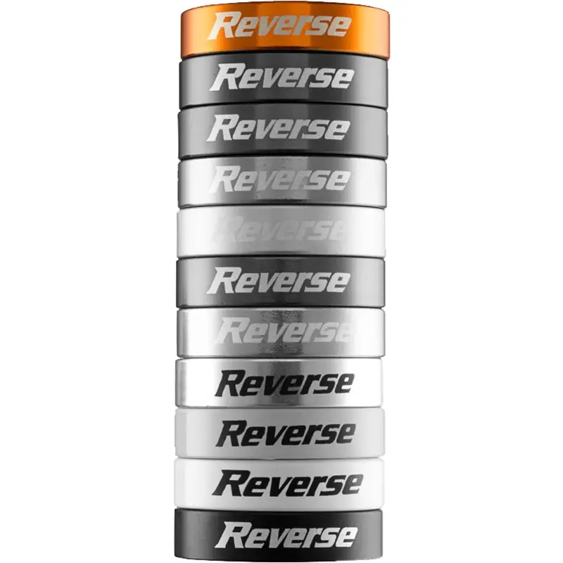 Set Anelli di Bloccaggio Manopole Lock-On Arancio - image