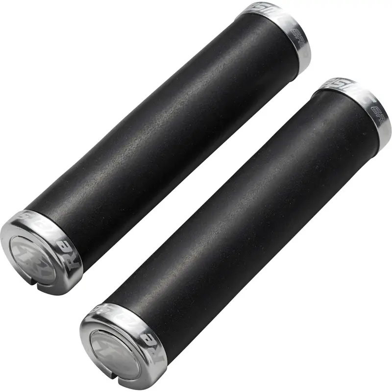 Manopole Seismic Ergo Lock-On 34mm x 145mm Nero/Argento - image