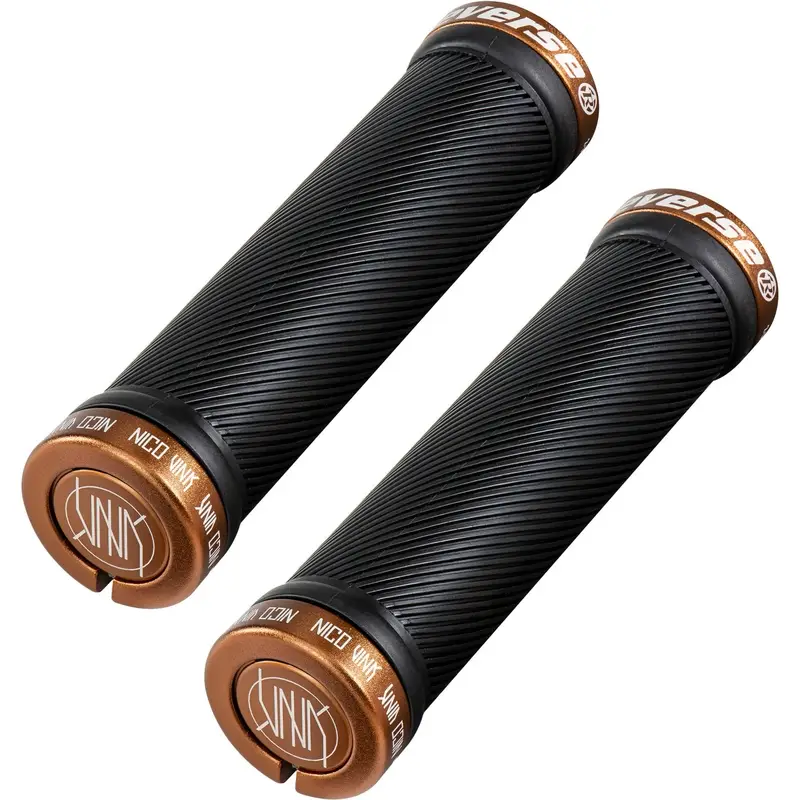 Coppia Manopole MTB Lock-On Nico Vink Diametro 30mm Rame 130mm - image