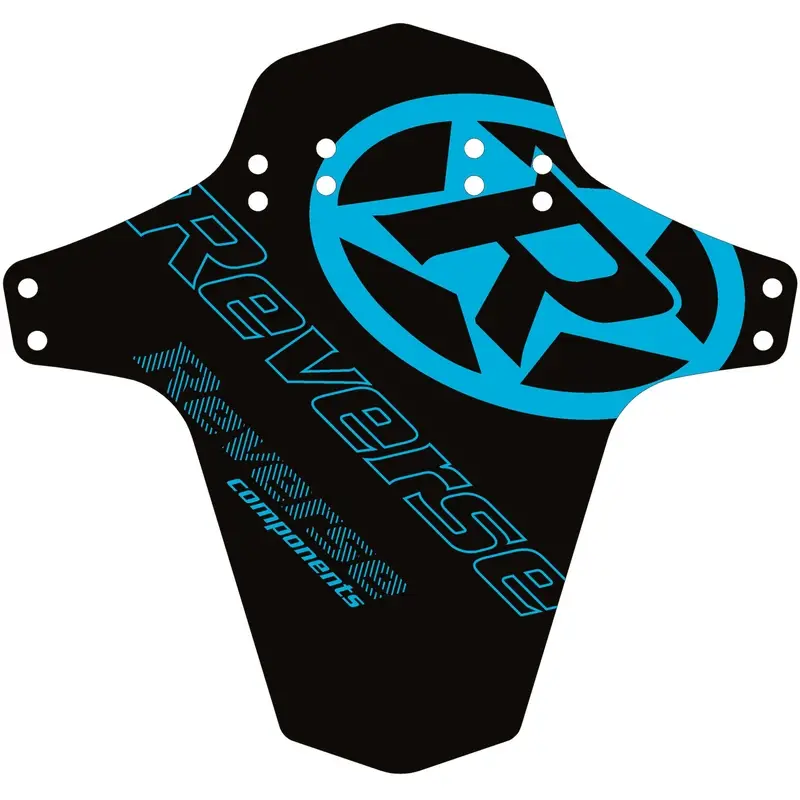 Parafango Mudfender Logo blu - image