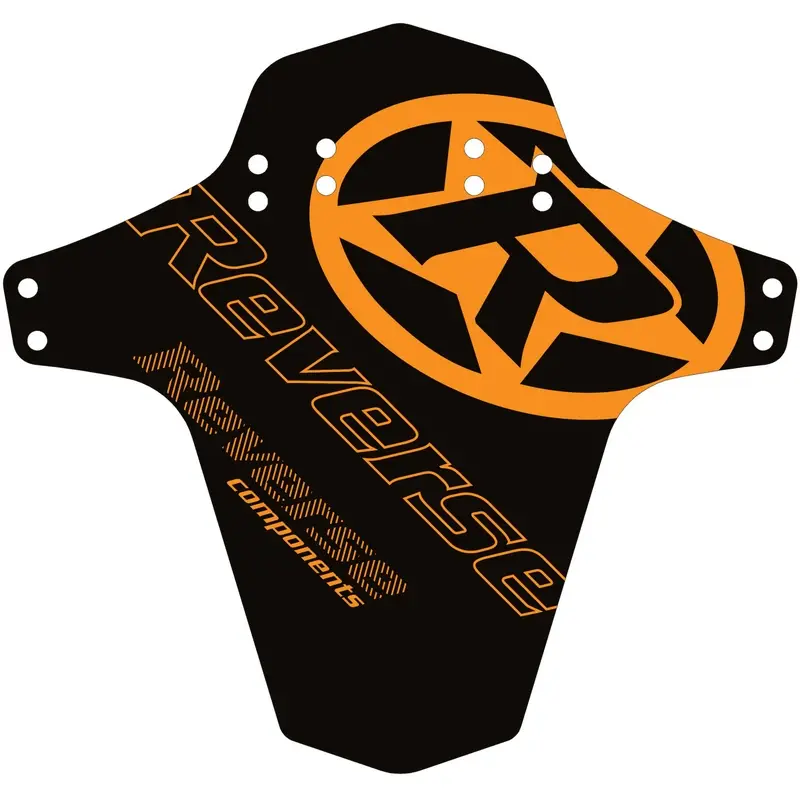 Parafango Mudfender Logo arancio - image