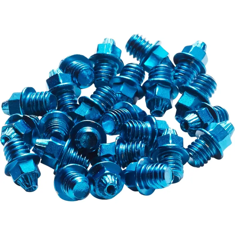 Universelle Stahlpedalstifte in Blau - image