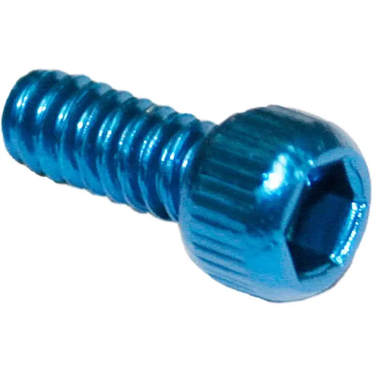 Aluminum Pedal Pins US for Escape Pro / Black One Blue - image