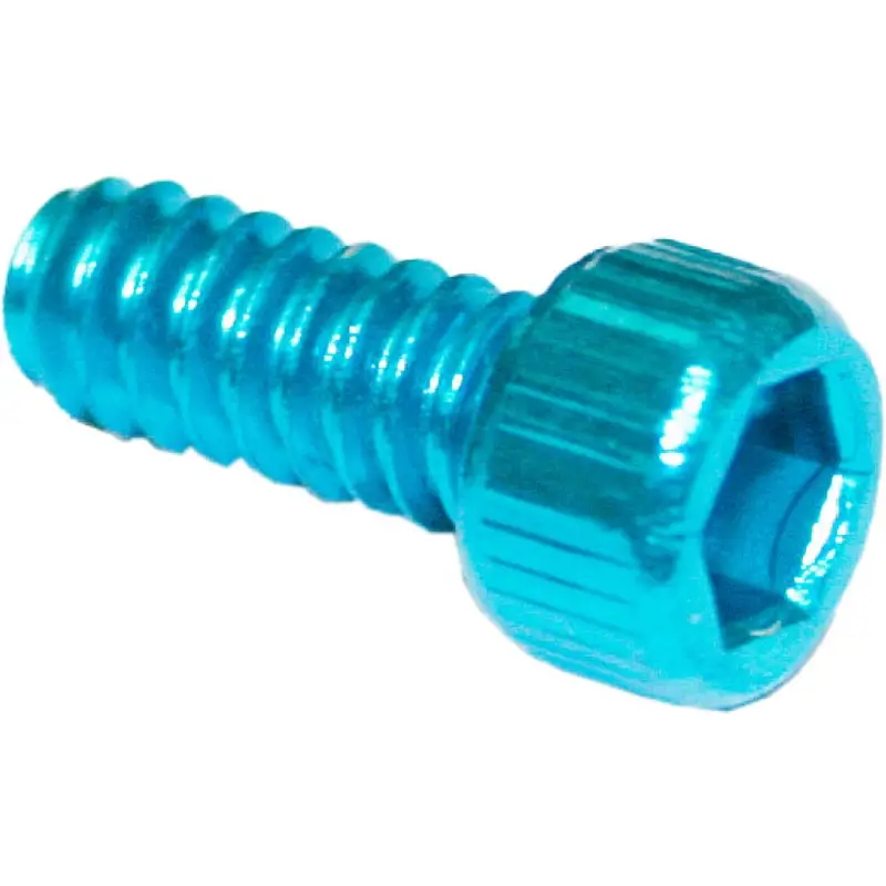 Aluminum Pedal Pins US for Escape Pro / Black One Blue - image