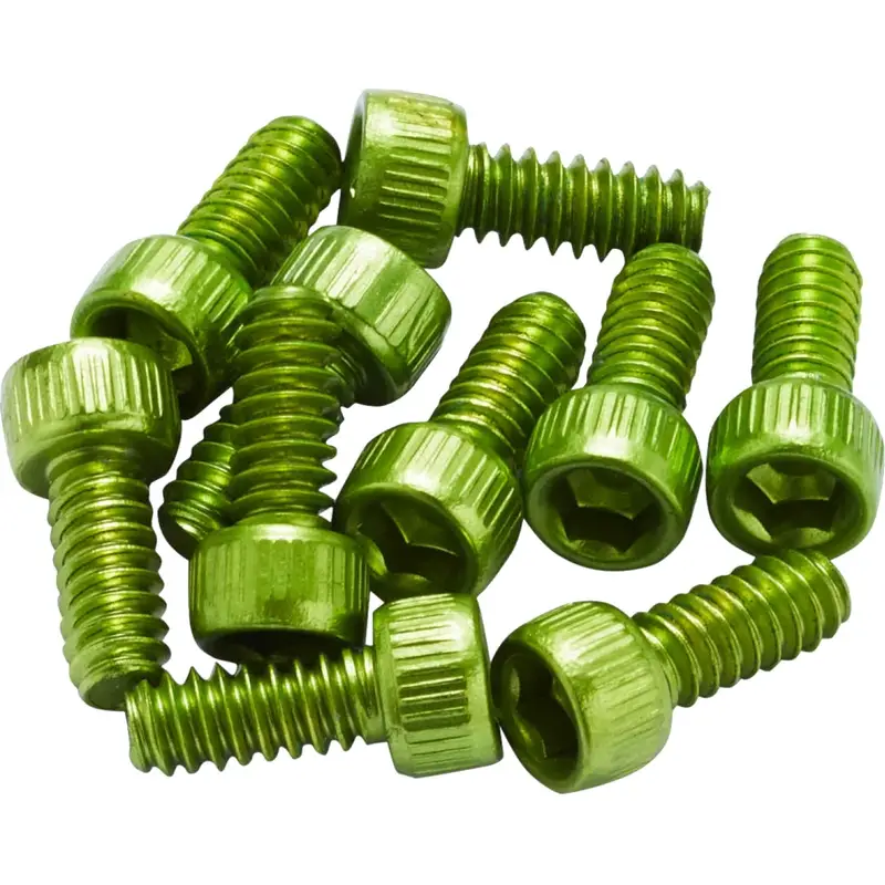 Aluminum Pedal Pins US for Escape Pro / Black One Light Green - image