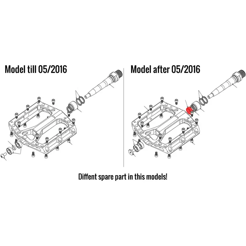 Black One Replacement Pedal Die from 2016 - image