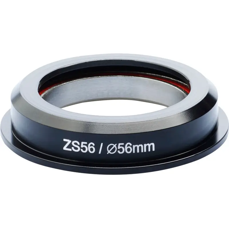 Lower Steering Headset Cap 56mm 1.5 ZS56/30+40 Black Cones 1 1/8 + 1.5 - image