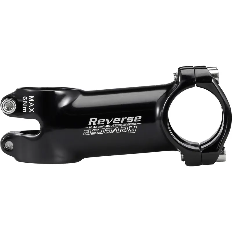 Attacco Manubrio XC 6A 80mm 31.8mm Nero Opaco #2