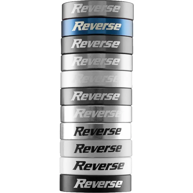 Set Anelli di Bloccaggio Manopole Lock-On Blu - image