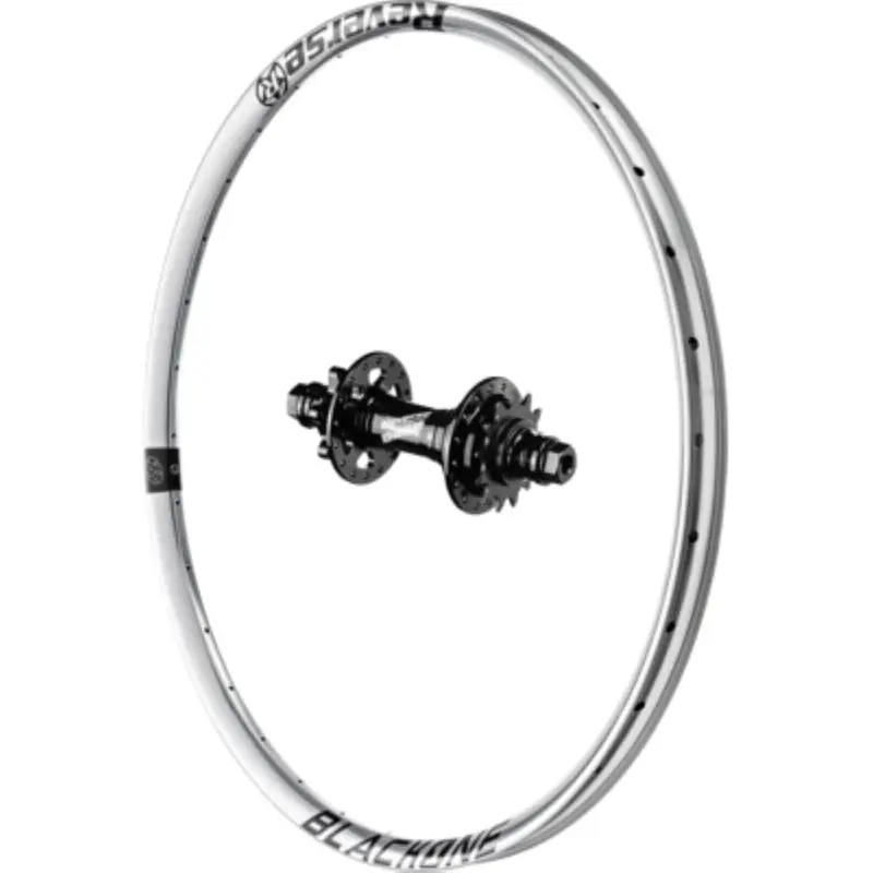 Ruota Posteriore Black One 26'' Single Speed 13T QR 10/135mm Nero/Argento - image