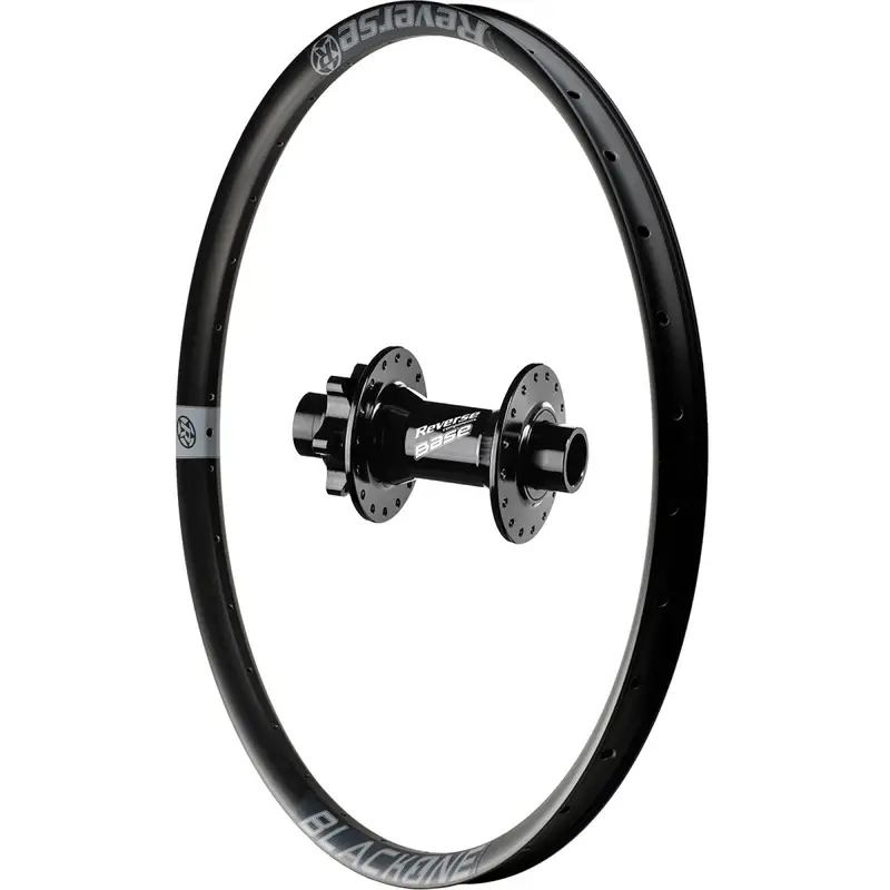 Ruota Anteriore MTB Black One 26'' Mozzo Base QR 9/100mm Grigio - image