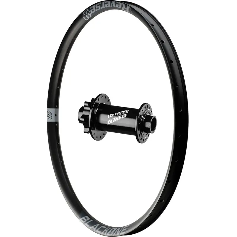 Ruota Anteriore MTB Black One 26'' Mozzo Base Super Boost PP 20/110mm Grigio - image